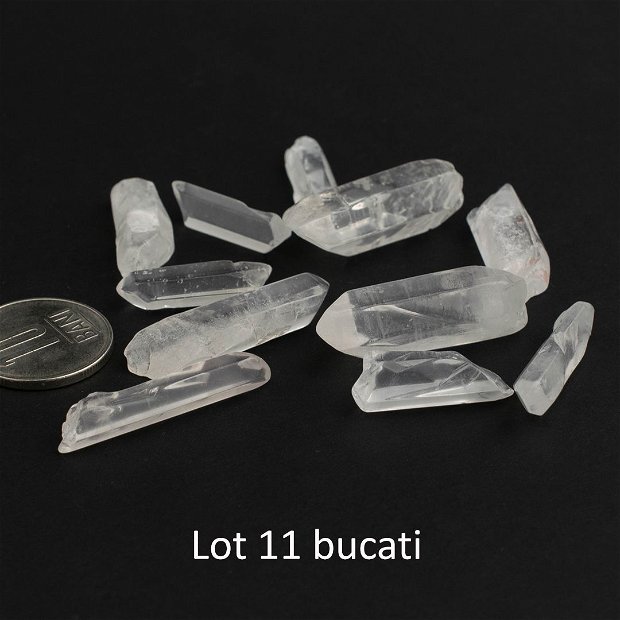 Lot Cristale de Stanca, Cuart natural brut, netratat, negaurit, AM-70