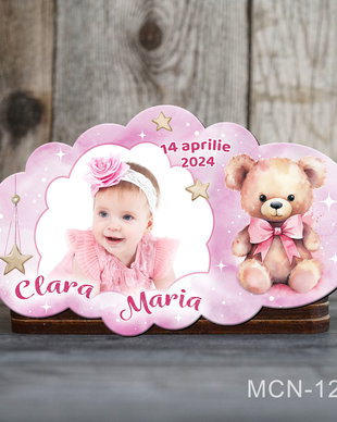 Marturii botez ursulet - Marturii botez fata - Magneti botez foto