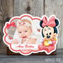 Marturii botez deosebite - Marturii magnetice fete - Minnie Mouse
