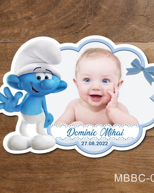 Marturii botez personalizate - Marturii botez magnetice - Strumf
