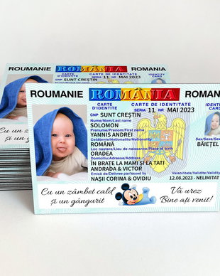 Marturii botez baieti - Magneti botez buletin