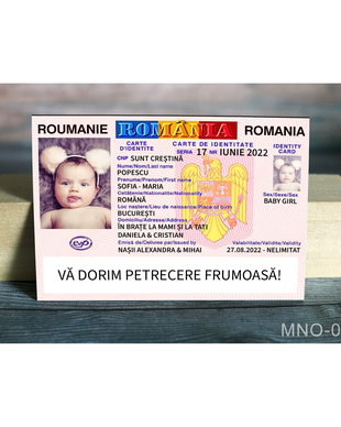 Marturii botez fata - Magneti botez buletin
