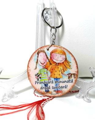 Martisoare personalizate - breloc