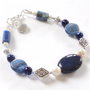 Bratara lapis lazuli si kianit