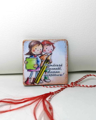 Martisoare personalizate pentru invatatoare/ educatoare