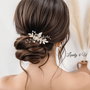 WENDY *Accesoriu Floral cu perle și cristale Swarovski- Colecția de lux