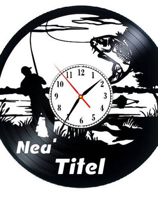 PESCAR-ceas de perete(personalizabil)