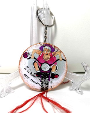 Breloc personalizat - martisor
