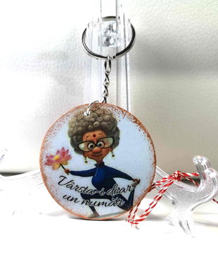 Breloc personalizat - martisor