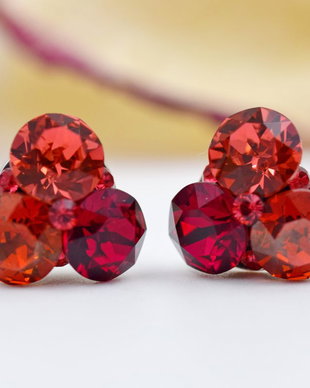 Cercei Swarovski - Flower Chaton