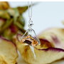 Colier / Lantisor Balerina cu rochita element Swarovski - Argint 925