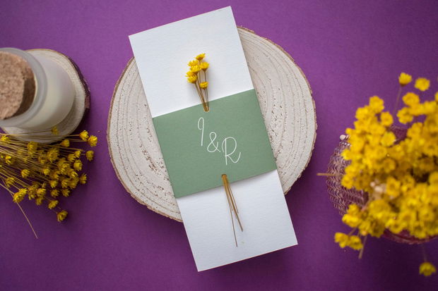 Invitatie nuntă | Yellow Blossom