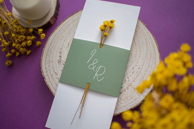 Invitatie nuntă | Yellow Blossom