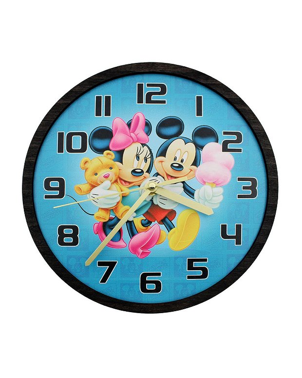 Ceas decorativ de perete - Mickey si Minnie