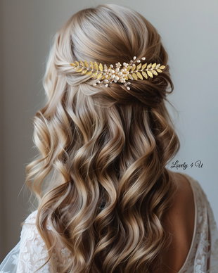 ALISSA - Accesoriu auriu cu pietricele Swarovski