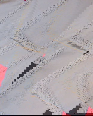 Nou/set 6 servete brodate