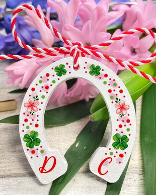Martisoare personalizate forma potcoava