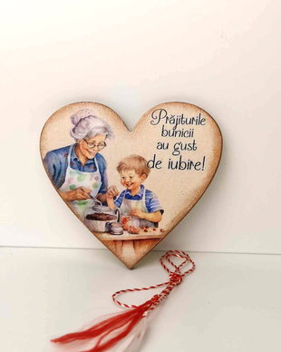 Martisoare personalizate pentru bunica/ mamaia - magnet