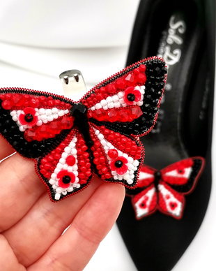 Accesorii pentru pantofi - Fluturi - Tradițional Românesc