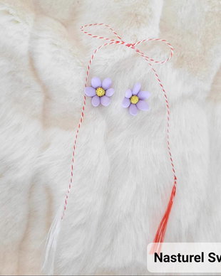 Cercei martisor: Floricele