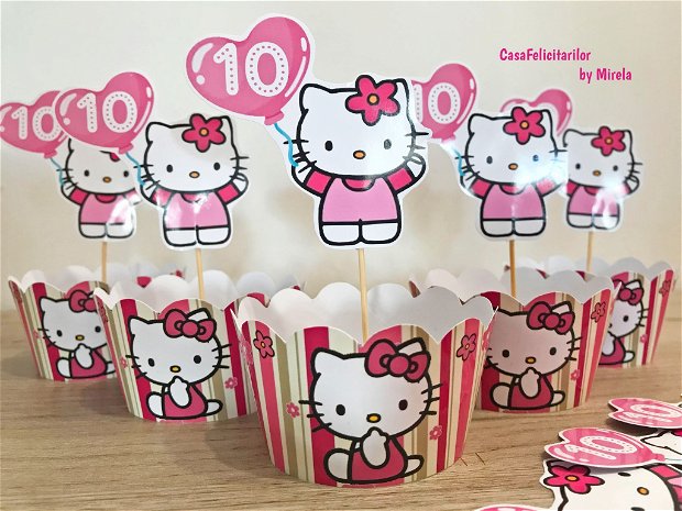 Toppere Hello Kitty personalizate