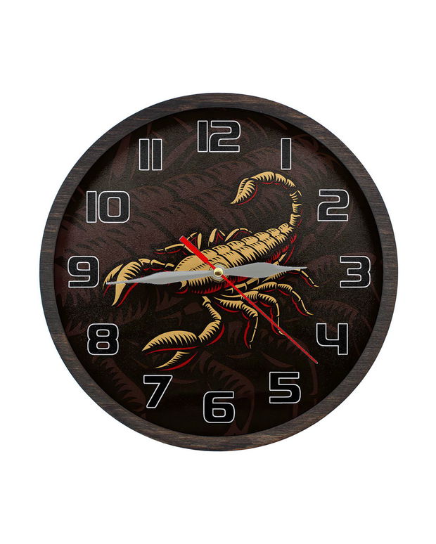 Ceas decorativ de perete - Scorpion