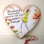 Martisor tip magnet,  personalizat pentru matusa