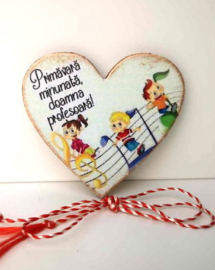 Martisoare pentru profesoare - muzica