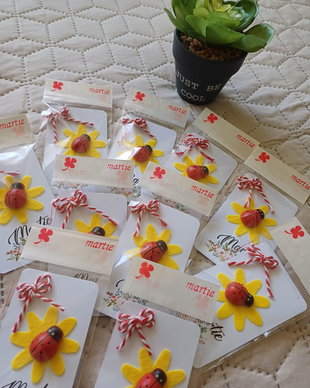 Lot 10 martisoare handmade