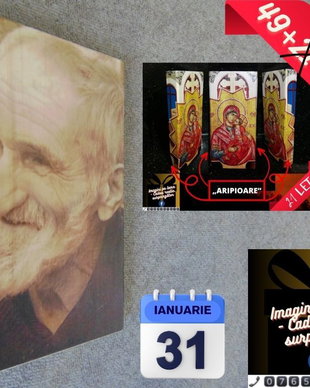 Acoperire 3 laturi - Cuviosul Gherontie de la Tismana