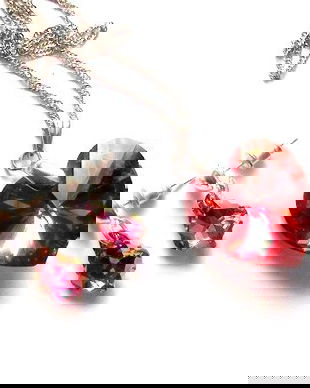 set cu cristale ciclam 44800