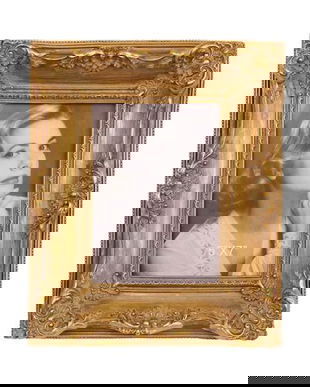 Rama foto aurie din rasini