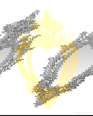 Oglinda aurie din rasini