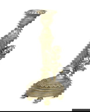 Sfesnic argintiu din rasini cu ingeras