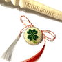 Brosa, martisor - trifoi cu patru foi
