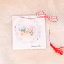 Cercei martisor: Trandafiri
