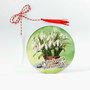 Martisor personalizat cu ghiocei