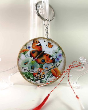 Martisor personalizat - breloc