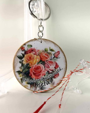 Martisor personalizat - breloc
