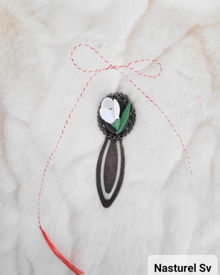 Semn de carte martisor: Ghiocel