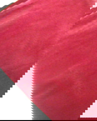 Cupon catifea bordo-bumbac