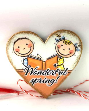 Martisor personalizat pentru profesoara engleza