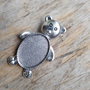 Brosa ursulet, interior 25x18 mm