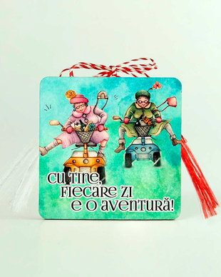 Magnet / Martisor pentru cea mai buna prietena