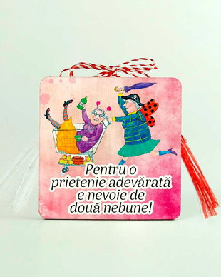Martisor cu magnet pentru prietene