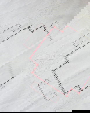 Napron cu broderie si ajur