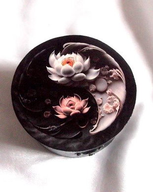 cutie lemn Yin Yang 45252