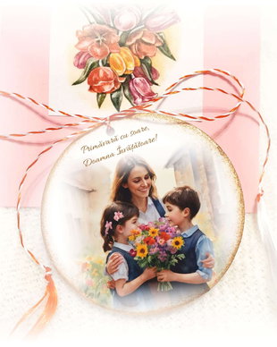 Martisor personalizat pentru Cadre Didactice