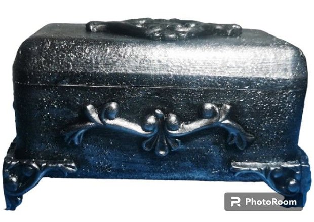 Caseta bijuterii - Vintage Silver Box