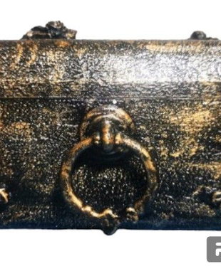 Caseta bijuterii - Vintage Copper Box